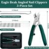 Eagle Beak Beveled Nail Clippers