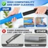 Last Day Free Shipping-2Pcs Dryer Vent Cleaner Kit Universal Vacuum Hose Attachment & Brush