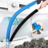 Last Day Free Shipping-2Pcs Dryer Vent Cleaner Kit Universal Vacuum Hose Attachment & Brush