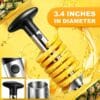 Pineapple Corer and Slicer Stainless Steel Pineapple Cutter and Corer