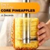 Pineapple Corer and Slicer Stainless Steel Pineapple Cutter and Corer