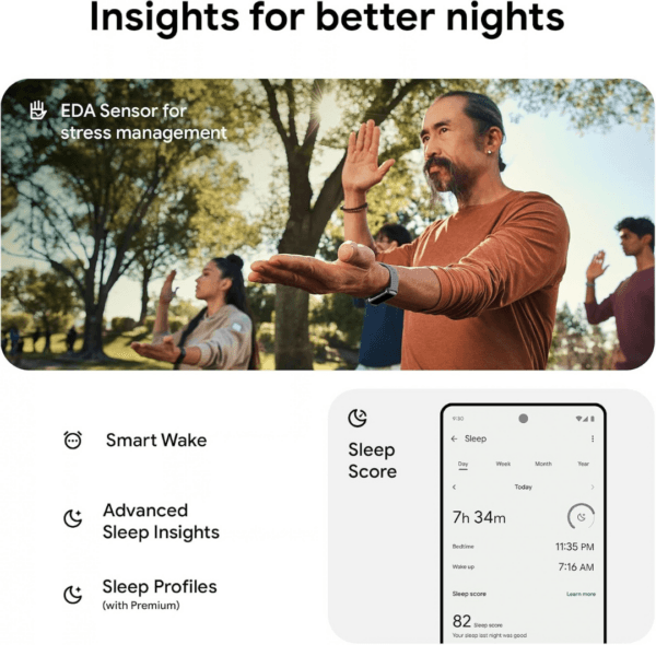 1 Fitbit Google Charge 6 Activity Tracker with
