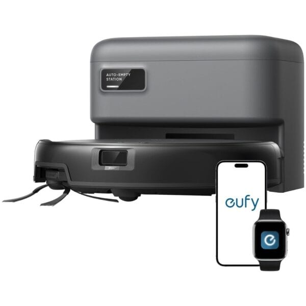 1 eufy Robot Vacuum C10,Self Emptying,8 Weeks Hands Free,Powerful Suction