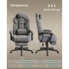 SONGMICS Gaming Chair, Office Computer Chair
