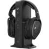 Sennheiser RS 175 RF Wireless Headphones Over Ear for TV System with Bass Boost and Surround Sound Modes, Compact and Ergonomic, Over Ear Headphones for TV Listening, Black