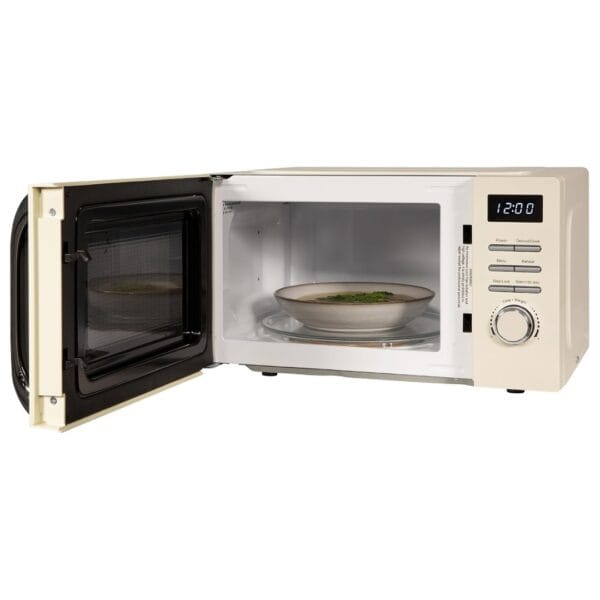 Russell Hobbs Digital Microwave 20L 800W in Cream with 5 Power Levels