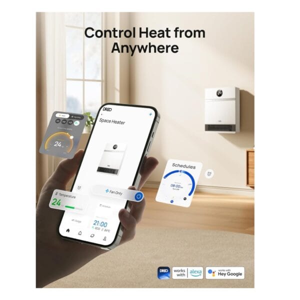 Dreo Smart Electric Wall Heater