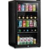Subcold Super85 LED Beer Fridge  80 Cans + 5 Bottles | 0-18°C | Glass Door [Energy Class E]