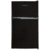 Cookology 87L 47cm Under-Counter Fridge Freezer - Black [Energy Class F]