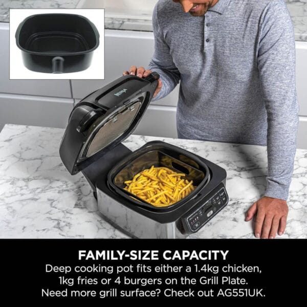 Ninja Foodi Health Grill & Air Fryer 5.7L