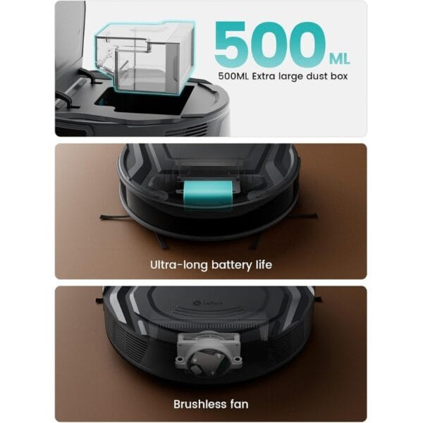 2 Lefant M210Pro Robot Vacuum Cleaner,4000Pa Suction,vacuum robot for carpet