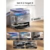 2 Lefant M3 Max Robot Vacuum Cleaner with Mop, All-in-One Station