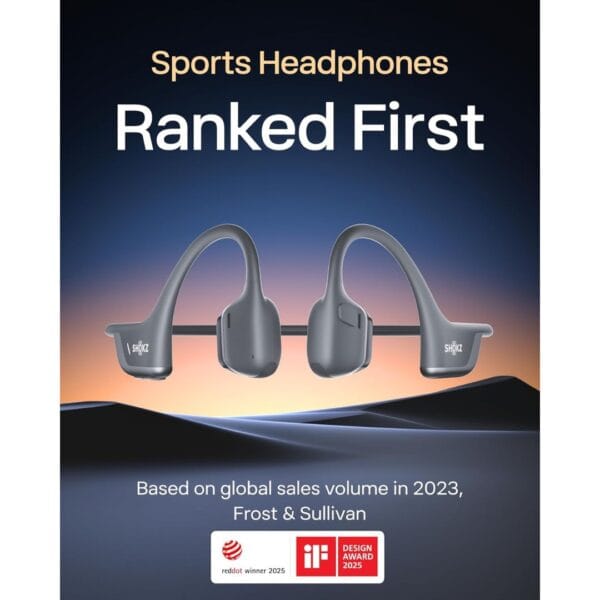 2 SHOKZ OpenRun Pro 2 Bone Conduction Sports Headphones