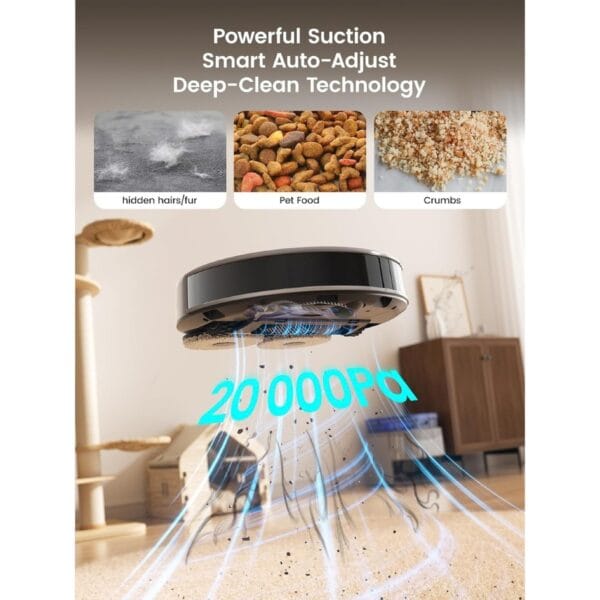 3 Lefant M3 Max Robot Vacuum Cleaner with Mop, All-in-One Station