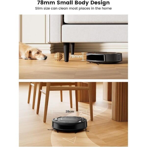 3 Lefant M210Pro Robot Vacuum Cleaner,4000Pa Suction,vacuum robot for carpet