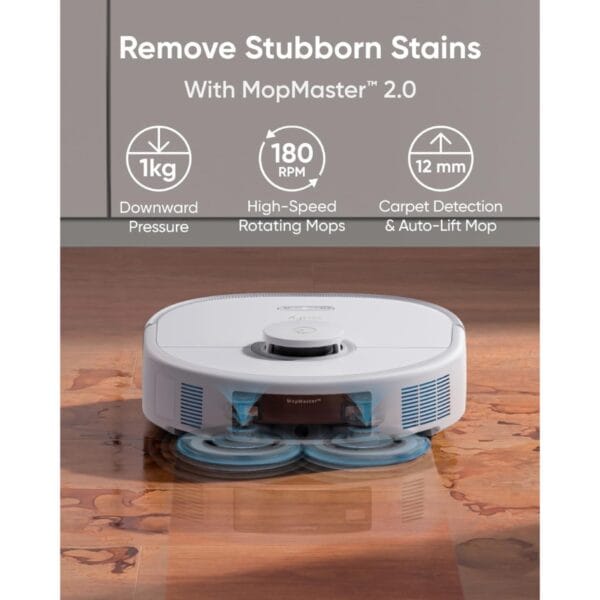 eufy X10 Pro Omni Robot Vacuum Cleaner With Mop, Carpet Detection