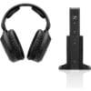 Sennheiser RS 175 RF Wireless Headphones Over Ear for TV System with Bass Boost and Surround Sound Modes, Compact and Ergonomic, Over Ear Headphones for TV Listening, Black