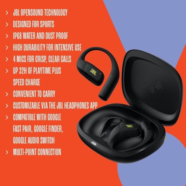 JBL Endurance Zone, True Wireless Open-Ear