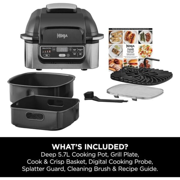 Ninja Foodi Health Grill & Air Fryer 5.7L