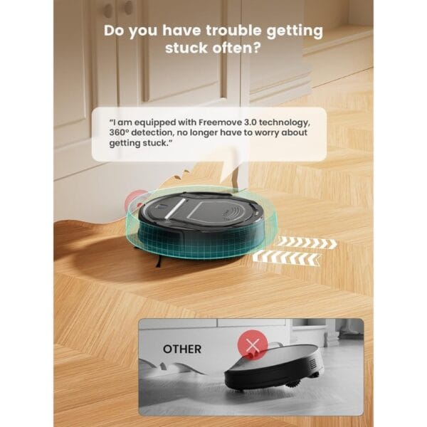 4 Lefant M210Pro Robot Vacuum Cleaner,4000Pa Suction,vacuum robot for carpet