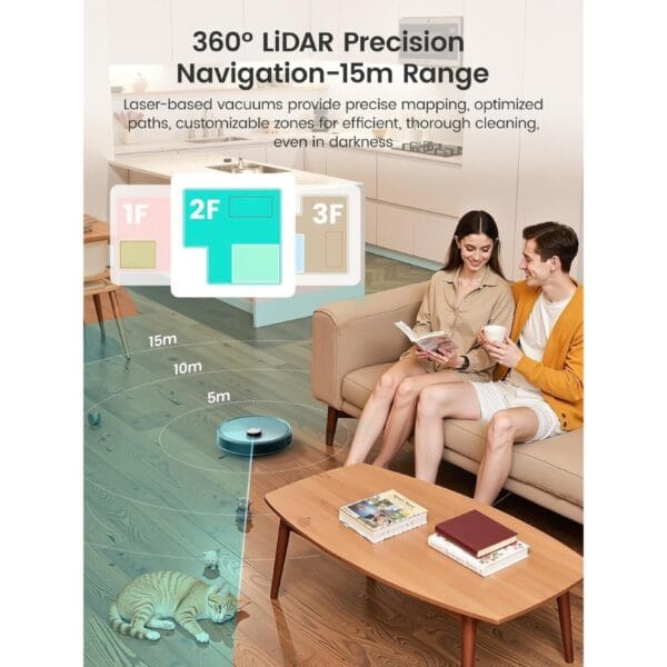 4 Lefant M3 Max Robot Vacuum Cleaner with Mop, All-in-One Station