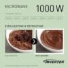 Panasonic NN-CT57RMBPQ Combination Microwave 27L 4-in-1 with Air Fryer