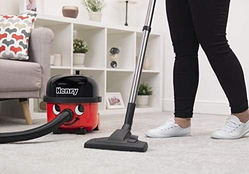 Henry HVR160-11 Bagged Cylinder Vacuum Cleaner, 6 Litre, 620W, Red and Black