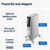 De'Longhi Dragon  Oil Filled Radiator