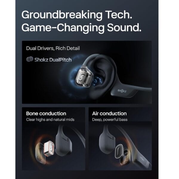 5 SHOKZ OpenRun Pro 2 Bone Conduction Sports Headphones