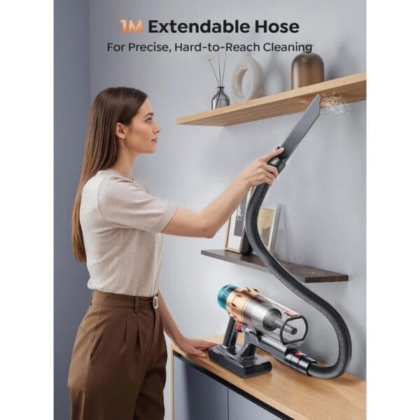 SMOTURE Cordless Vacuum Cleaner, 55KPa 650W Stick Cordless Vacuum