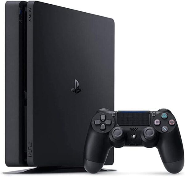 Playstation Sony 4, 500GB Slim System Black (Renewed)