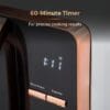 Tower Digital Microwave 20L, 800W Black and Rose Gold, T24021