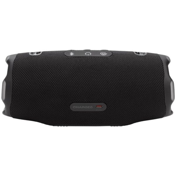 6 JBL Charge 6, Wireless Portable Bluetooth Speaker, Black