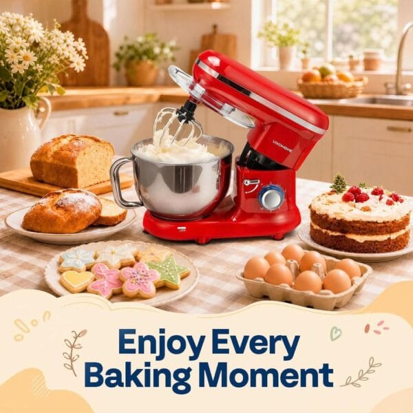 6 VIVOHOME 1500W Stand Mixer for Baking