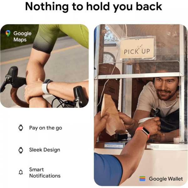 6 Fitbit Google Charge 6 Activity Tracker with