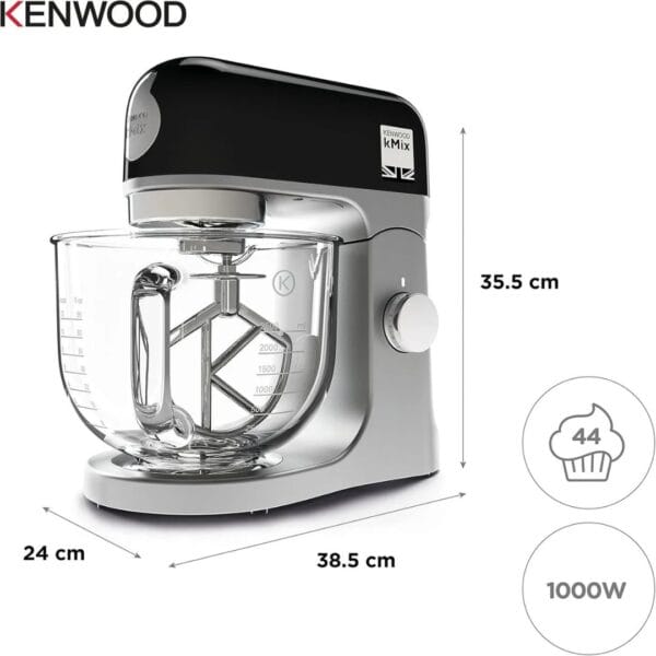 6 Kenwood KMX754BK Stand Mixer