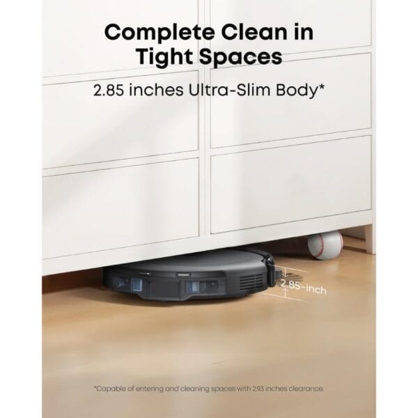 6 eufy Robot Vacuum C10,Self Emptying,8 Weeks Hands Free,Powerful Suction