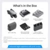 Visit the DJI Store DJI Air 3S Fly More Combo (RC 2 Screen Remote Controller), 4K Drone