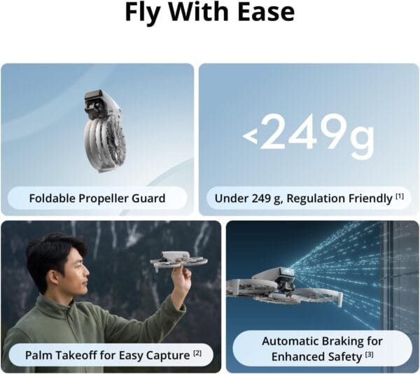 DJI Flip With RC 2 Screen Remote Controller, Under 249 g