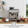 Sage Barista Express, Bean to Cup Machine Bean to Cup Machine, Brushed Stainless Stee