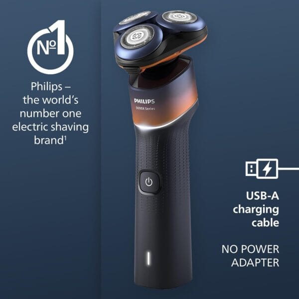 Philips Shaver 5000X Series, Wet and Dry Electric Shaver, Skin Protect Technology