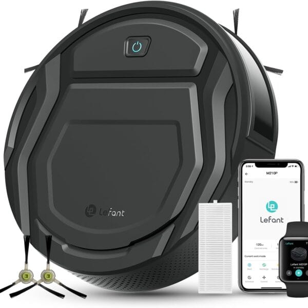 61R08mDJ-PL._AC_SL1500_ Lefant M210Pro Robot Vacuum Cleaner,4000Pa Suction,vacuum robot for carpet