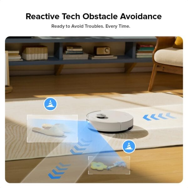 roborock Q10 S5 Robot Vacuum Cleaner with Mop, 10,000Pa Suction