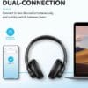 soundcore Anker Q20i, Hybrid Active Noise Cancelling Foldable Headphones