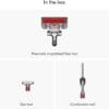 Dyson Big Ball Multifloor 2 Vacuum Cleaner, Powerful suction, for all floor types, Yello / Iron