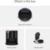 Dyson Robot Vacuum, Self-Cleaning, Self-Emptying, Black and Blue