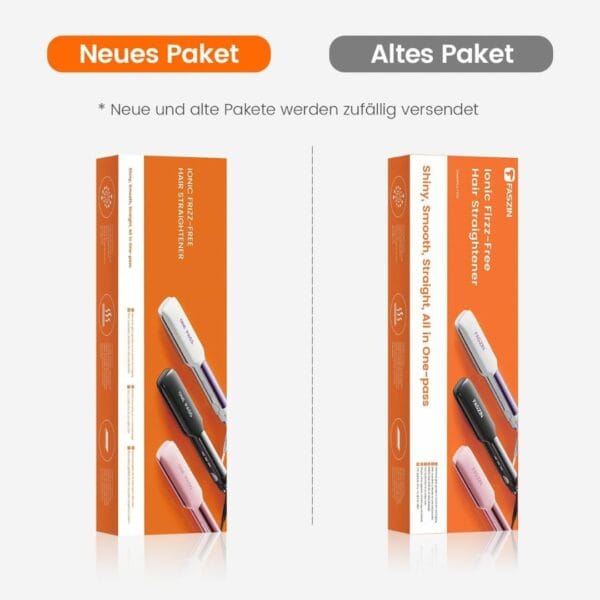 7 Faszin Professional Wide Plate Hair Straighteners,Titanium