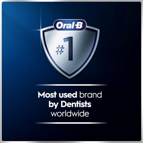 Oral-B iO9 Electric Toothbrush for Adults, Black, App Connected Handle, 7 Cleaning Modes, Includes 3 Brush Heads