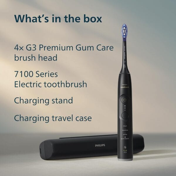 Philips Sonicare 7100 Electric Toothbrush, Sonic Toothbrush with App