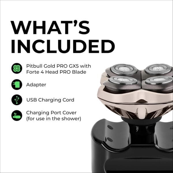 Skull Shaver - Pitbull Gold PRO GX5 Head and face Shaver